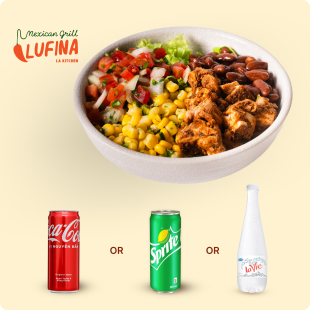 RICE/ SALAD BOWL LUNCH COMBO [DBP]